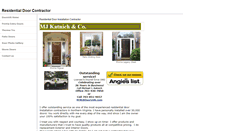 Desktop Screenshot of doorsva.com